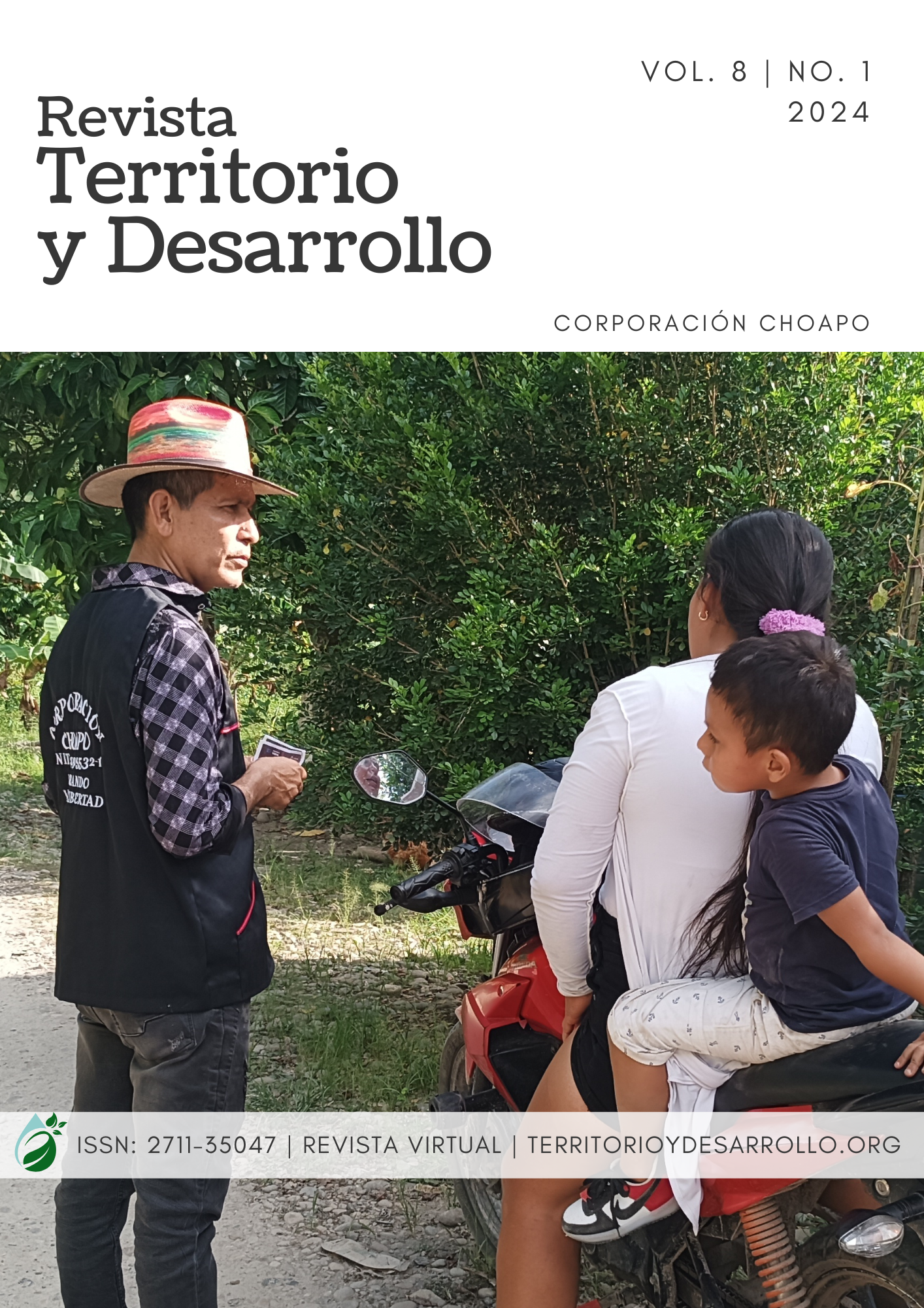 					Ver Vol. 8 Núm. 01 (2024): Revista virtual | Territorio y Desarrollo
				