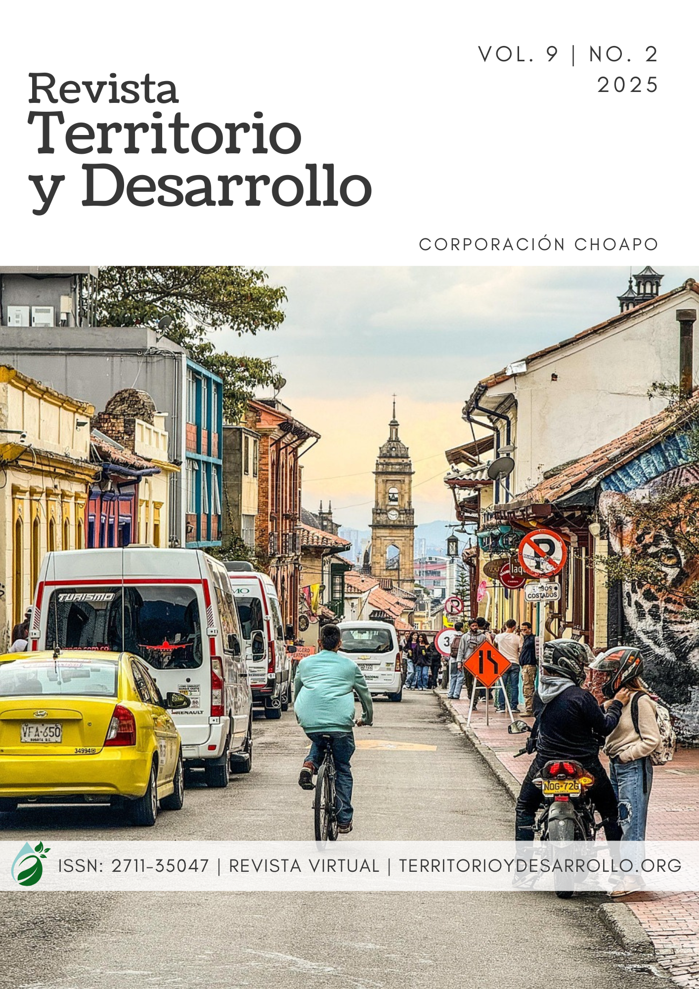 					Ver Vol. 9 Núm. 02 (2025): Revista virtual | Territorio y Desarrollo
				